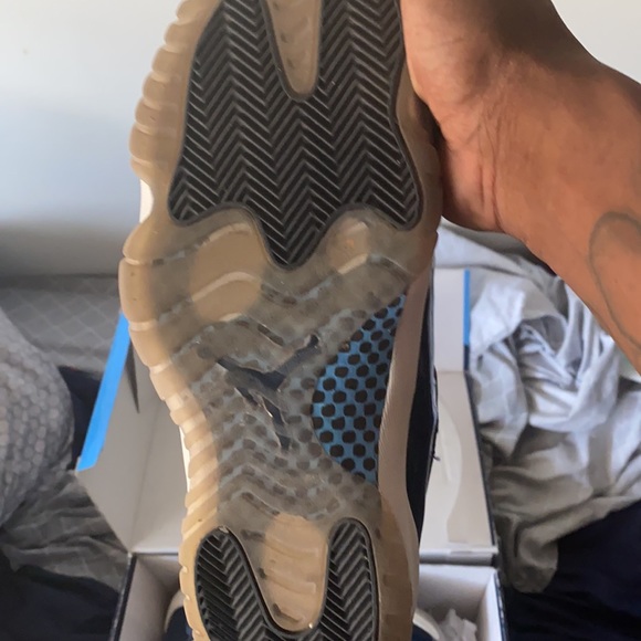 Air Jordan 11 “ white/university blue “